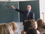 Návštěva strakonického gymnázia s lídrem ODS Petrem Nečasem 3.5.2010