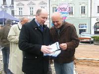 Jindřichův Hradec 5.5.2010 - Městečko řešení